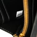 Miniatyrbild 8 av 10: Pre-owned Prada Saffiano Zip Long Wallet Black