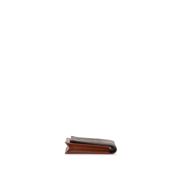Pre-owned Louis Vuitton Monogram Brazza Wallet Brown