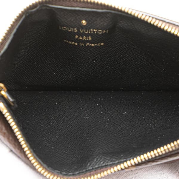 Pre-owned Louis Vuitton Monogram Recto Verso Card Holder Brown