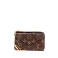 Miniatyrbilde 1 av 10: Pre-owned Louis Vuitton Monogram Recto Verso Card Holder Brown