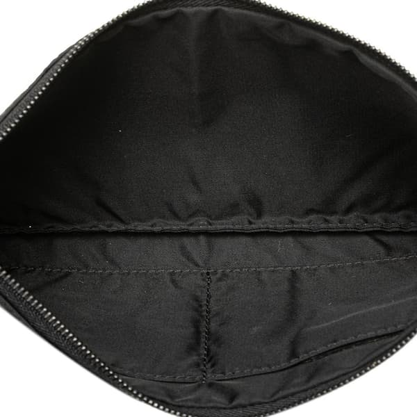Pre-owned Chanel New Travel Line Nylon Pouch Black