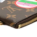 Miniatyrbilde 7 av 10: Pre-owned Louis Vuitton Monogram Patches City Pouch Brown