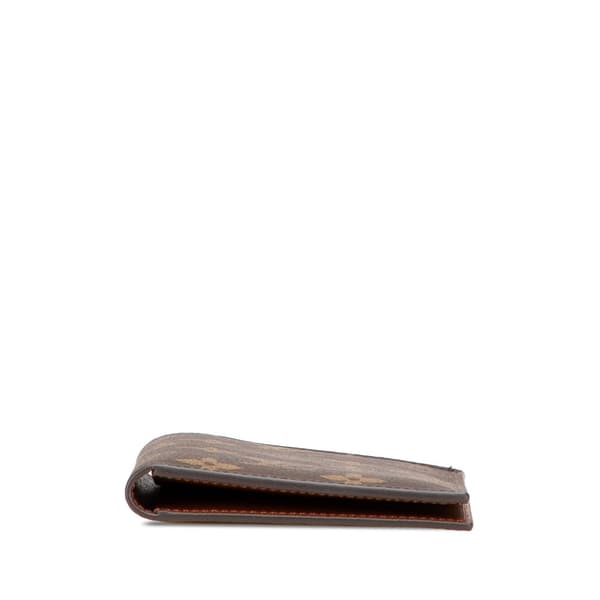 Pre-owned Louis Vuitton Monogram Passport Cover Brown