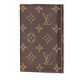 Miniatyrbillede 2 af 10: Pre-owned Louis Vuitton Monogram Passport Cover Brown