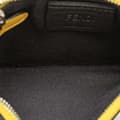 Miniatyrbilde 4 av 10: Pre-owned Fendi Zucca Embossed Leather Coin Pouch Brown