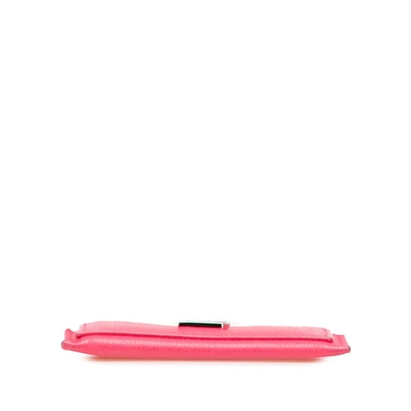 Pre-owned Louis Vuitton LockMe Card Holder Pink