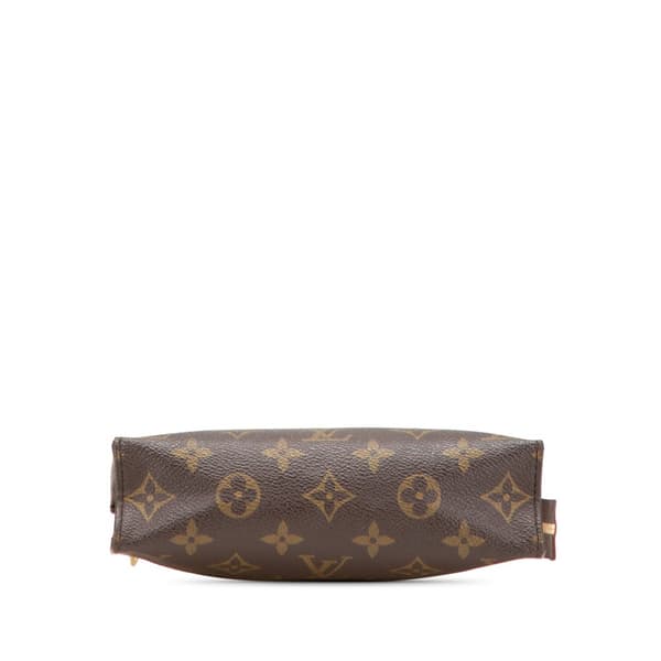 Pre-owned Louis Vuitton Monogram Toiletry Pouch 19 Brown