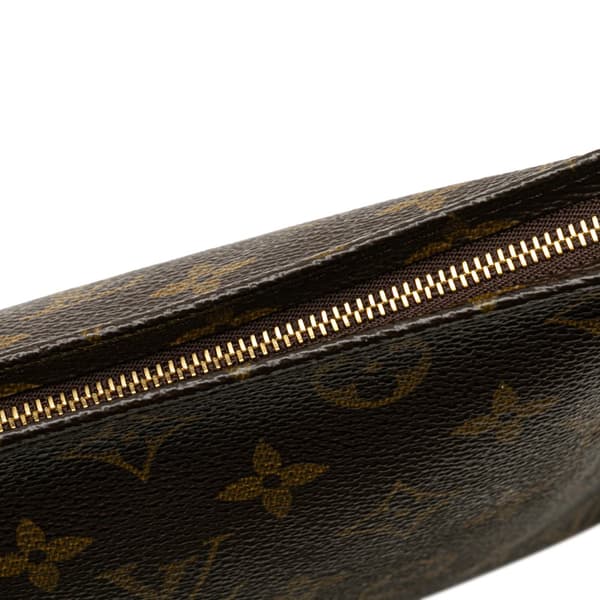 Pre-owned Louis Vuitton Monogram Toiletry Pouch 19 Brown