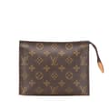 Miniatyrbild 1 av 10: Pre-owned Louis Vuitton Monogram Toiletry Pouch 19 Brown