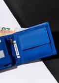 Miniatyrbillede 11 af 11: Stor herre læderpung i liggende format fra Lumarko!