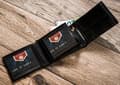 Miniatyrbillede 6 af 11: Herrepung i læder med RFID-system fra Lumarko!
