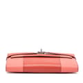 Miniatyrbild 3 av 5: Pre-owned Hermès Epsom Flag Kelly Longue Wallet Orange