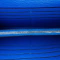 Miniatyrbild 4 av 10: Pre-owned Hermès Chevre Mysore Kelly Longue Wallet Blue