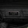 Miniatyrbillede 5 af 10: Pre-owned Prada Small Tessuto Saint Palm Cosmetic Pouch Black