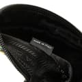 Miniatyrbillede 6 af 10: Pre-owned Prada Small Tessuto Saint Palm Cosmetic Pouch Black