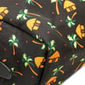 Miniatyrbillede 10 af 10: Pre-owned Prada Small Tessuto Saint Palm Cosmetic Pouch Black