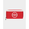 Miniatyrbild 5 av 5: Pokemon Purse Trainer Tech poke Ball Logo ny officiell Red Zipped Around- USED