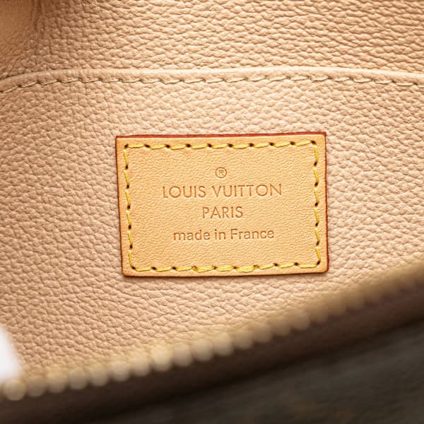 Pre-owned Louis Vuitton Monogram Cosmetic Pouch GM Brown
