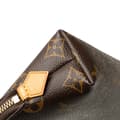 Miniatyrbillede 7 af 10: Pre-owned Louis Vuitton Monogram Cosmetic Pouch GM Brown