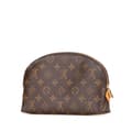 Miniatyrbillede 2 af 10: Pre-owned Louis Vuitton Monogram Cosmetic Pouch GM Brown