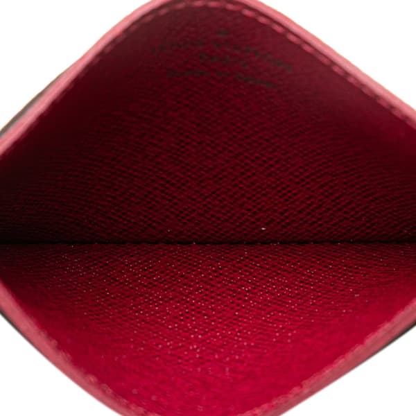 Pre-owned Louis Vuitton Monogram Card Holder Brown