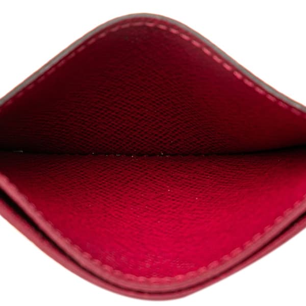 Pre-owned Louis Vuitton Monogram Card Holder Brown