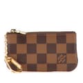 Miniatyrbillede 1 af 10: Pre-owned Louis Vuitton Damier Ebene Pochette Cles Brown