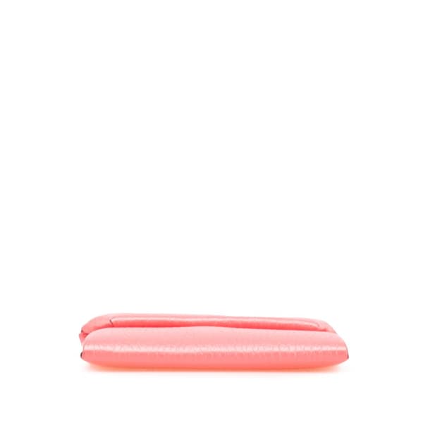 Pre-owned Hermès Chevre Mysore Bastia Coin Pouch Pink