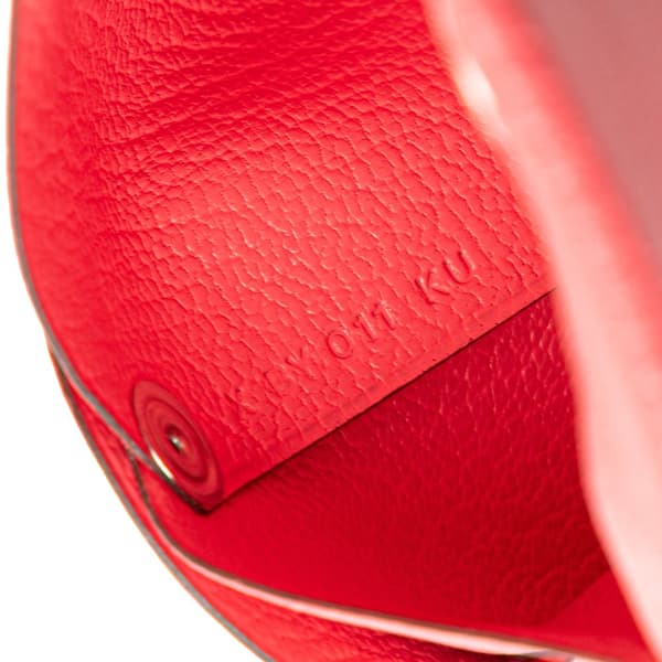 Pre-owned Hermès Chevre Mysore Bastia Coin Pouch Pink