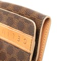 Miniatyrbillede 7 af 10: Pre-owned Celine Macadam Coated Canvas Coin Pouch Brown
