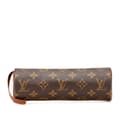 Miniatyrbilde 3 av 10: Pre-owned Louis Vuitton Monogram Trousse Ronde Pouch 20 Brown
