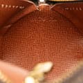 Miniatyrbilde 6 av 10: Pre-owned Louis Vuitton Monogram Trousse Ronde Pouch 20 Brown