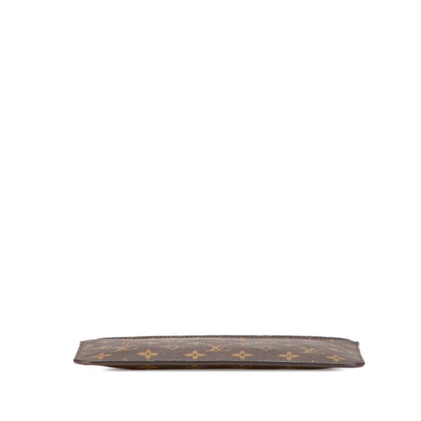 Pre-owned Louis Vuitton Monogram Neverfull Pouch Brown