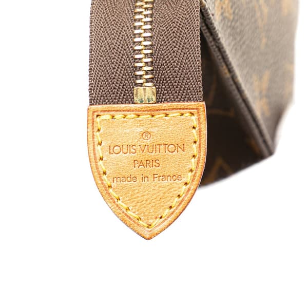 Pre-owned Louis Vuitton Monogram Toiletry Pouch 15 Brown