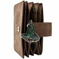Miniatyrbild 2 av 3: Portfölj Lord of the Rings - 30118 - Förtrollad Skog Elvblad Emblem Portfölj ID-kortshållare - ID-kortshållare, Brun