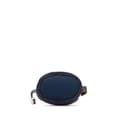 Miniatyrbild 3 av 10: Pre-owned Hermès Coated Canvas On the Go Dog Pouch Blue
