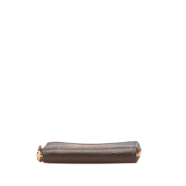 Pre-owned Louis Vuitton Monogram Giant Zippy Coin Purse Brown