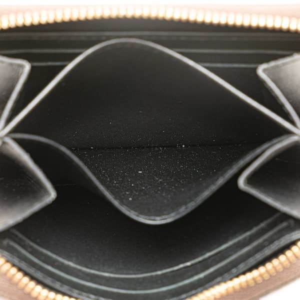 Pre-owned Louis Vuitton Monogram Giant Zippy Coin Purse Brown