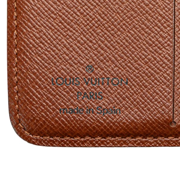 Pre-owned Louis Vuitton Monogram Bifold Compact Wallet Brown
