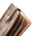 Miniatyrbillede 10 af 10: Pre-owned Louis Vuitton Monogram Bifold Compact Wallet Brown