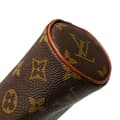 Miniatyrbillede 7 af 10: Pre-owned Louis Vuitton Monogram Trousse Ronde Pencil Case 20 Brown