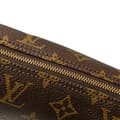 Miniatyrbillede 8 af 10: Pre-owned Louis Vuitton Monogram Trousse Ronde Pencil Case 20 Brown