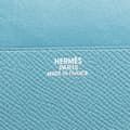 Miniatyrbild 5 av 10: Pre-owned Hermès Epsom MC2 Magellan Passport Holder Blue