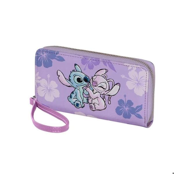Portfölj Essentiel - Disney Lilo och Stitch Stitch &amp; Angel - Lila - One Size