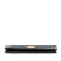 Miniatyrbilde 3 av 10: Pre-owned Chanel Quilted Caviar Boy Yen Long Wallet Black