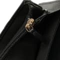 Miniatyrbilde 9 av 10: Pre-owned Chanel Quilted Caviar Boy Yen Long Wallet Black