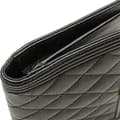 Miniatyrbilde 10 av 10: Pre-owned Chanel Quilted Caviar Boy Yen Long Wallet Black