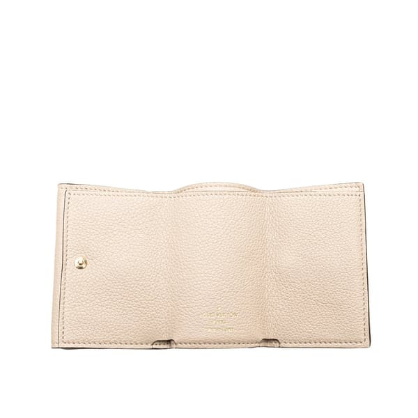 Pre-owned Louis Vuitton Leather Lockmini Wallet Brown