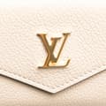 Miniatyrbillede 7 af 10: Pre-owned Louis Vuitton Leather Lockmini Wallet Brown