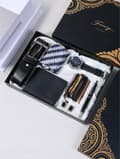 Miniatyrbild 4 av 11: Presentset för män Plånbok Bälte Klocka Armband Penna